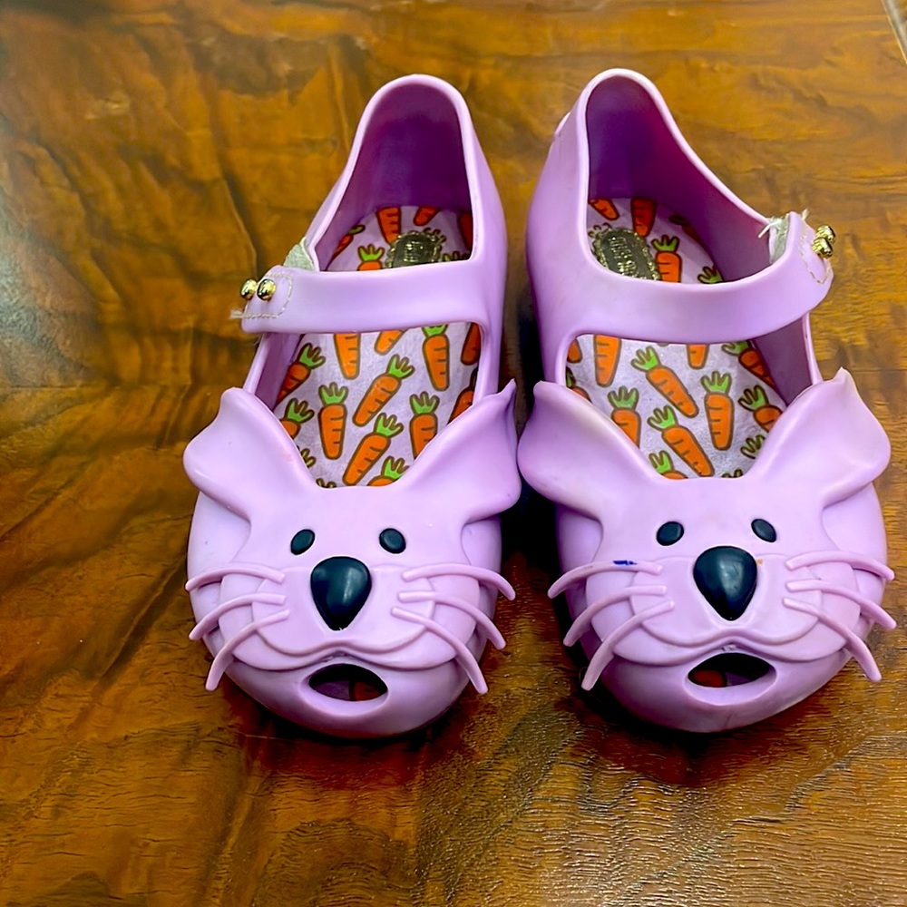 Minnie Melissa toddler size 7 shoes